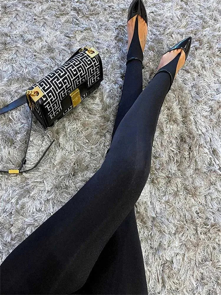 Women Glitter Skinny Club Leggings
