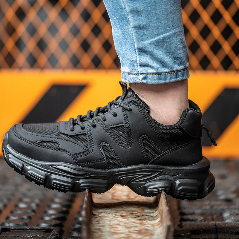 Women Safety Shoes Waterproof Steel Toe Sneakers