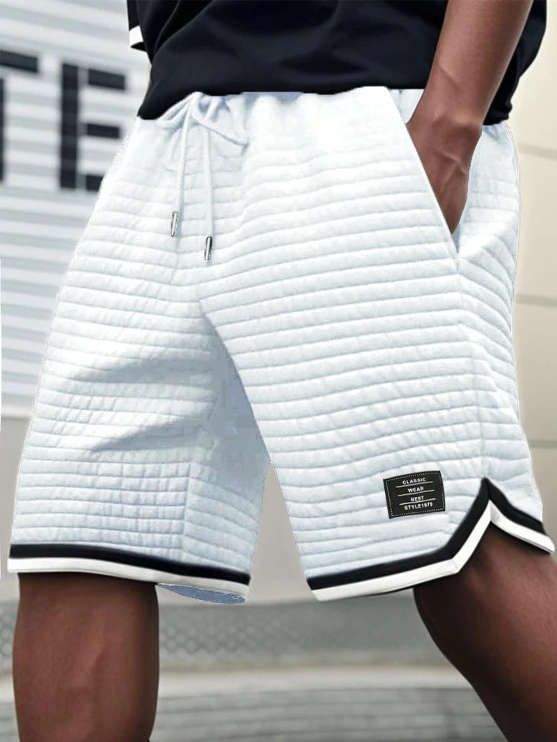 Men's Plus Size Knit Plaid Shorts – Baggy Cargo