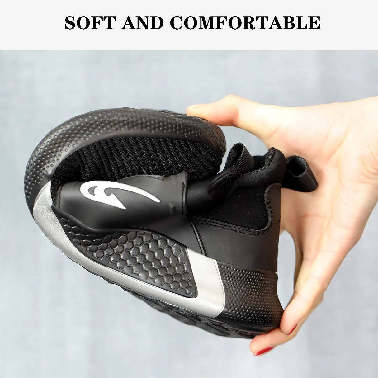 Women Safety Shoes Industrial Steel Toe Sneakers