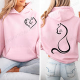 Women's Cat Lover Fleece Sweatshirt