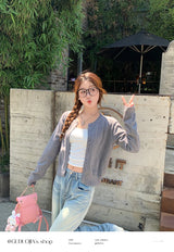 Women's Long Sleeve Knit Cardigan