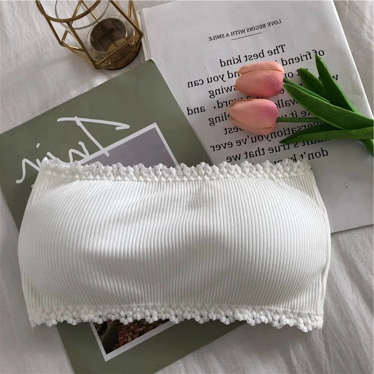 Women Strapless Tube Bralette