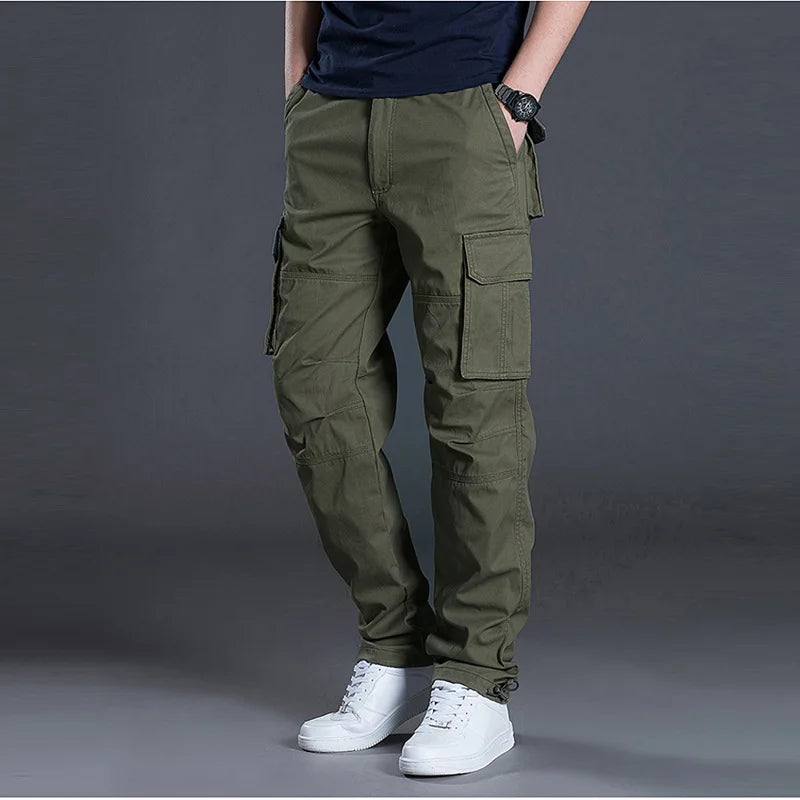 Men Multi Pocket Cargo Pants