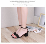 Elegant Low Block Heel Sandals – 2025