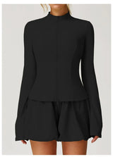 Women Stretch Slim Fit Training Jacket