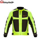 Men Motorcycle Protective Riding Jacket