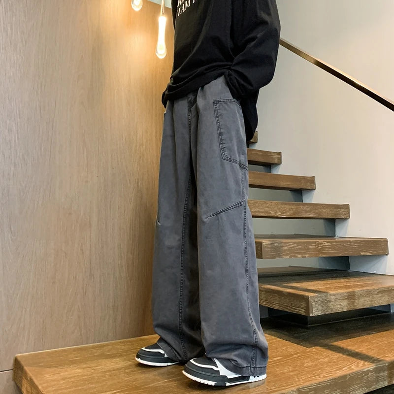 Men’s Oversized Streetwear Cargo Pants