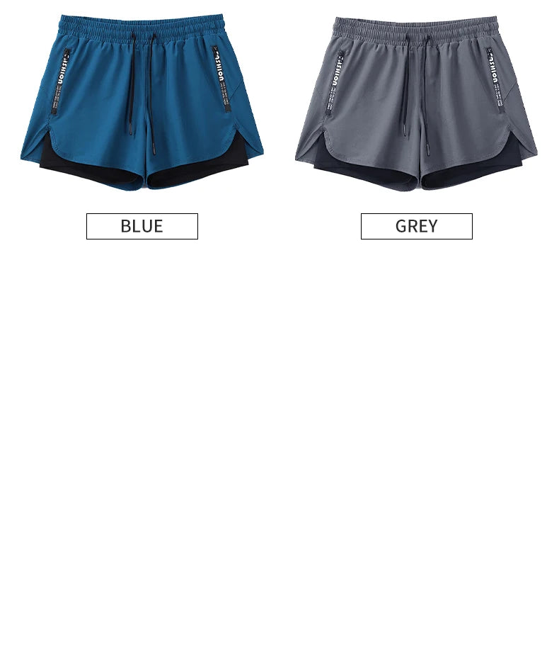Men Loose Fit Swim Trunks