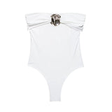 Off Shoulder Strapless Bodysuit – Summer Bodycon