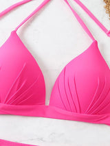 Solid Triangle Bikini