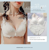 Women Vintage Lift Bra Set