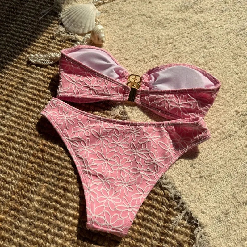 Women Macaron Bikini Lingerie