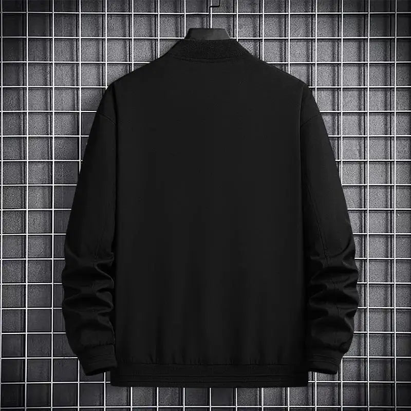Men's Plus Size Bomber Jacket Winter
