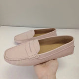 Women Flats 2025 Genuine Leather Slip-On Loafers