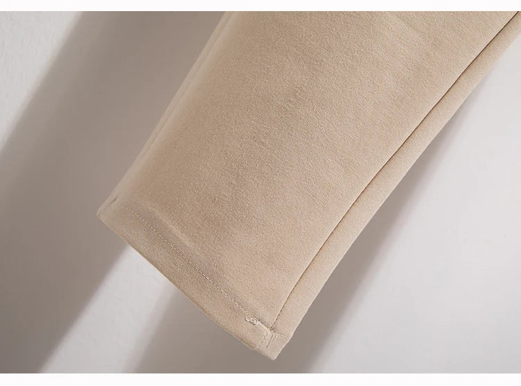 Women's Plus Size High Waist Pants – Autumn Winter