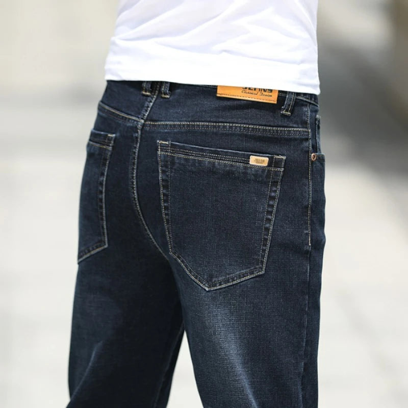 Men's Plus Size Business Casual Jeans