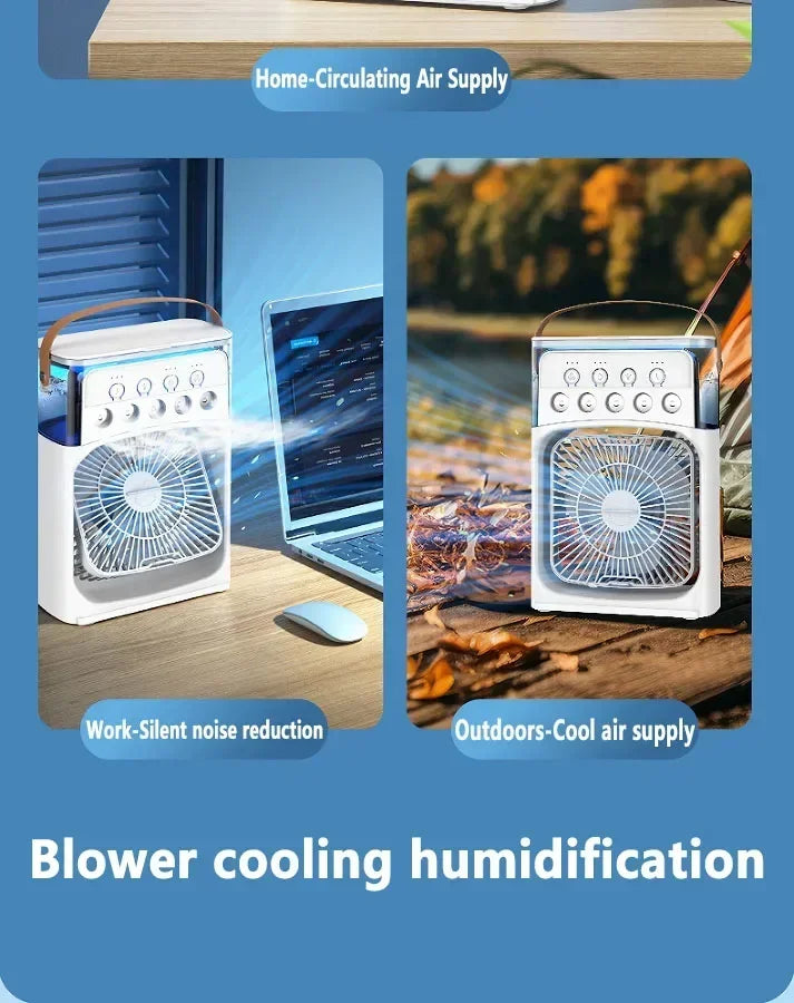3-in-1 Small Air Conditioner Fan