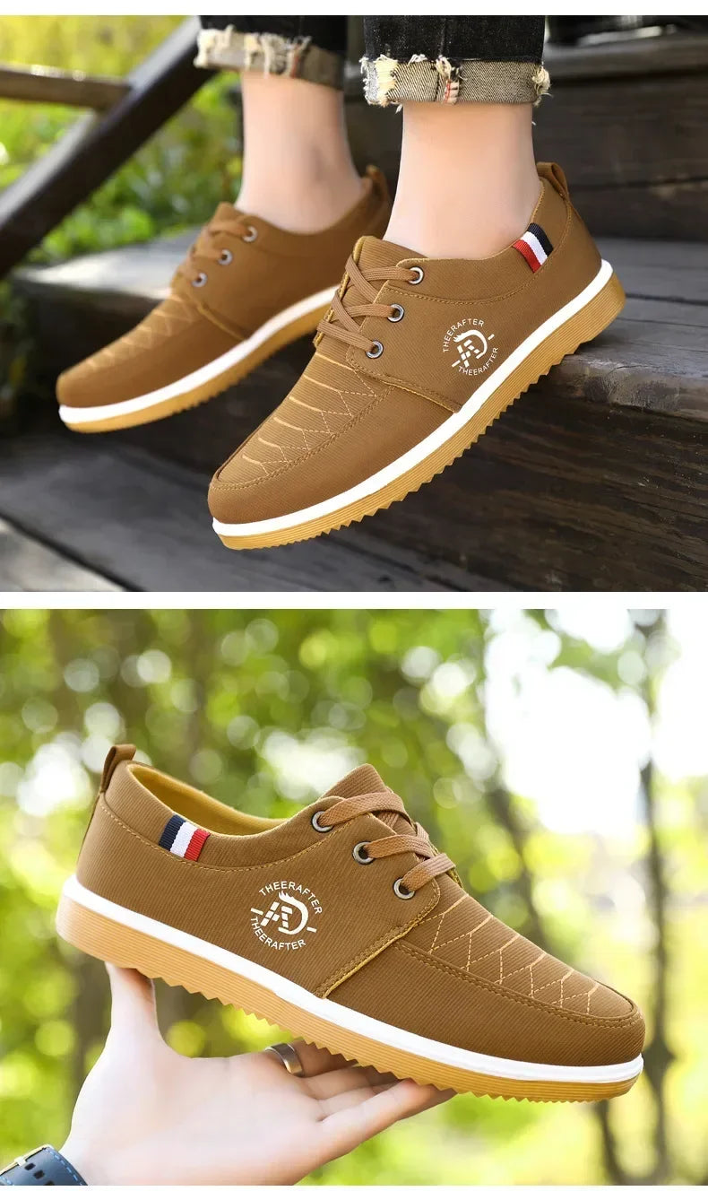 UrbanLift™ Men’s Platform Canvas Sneakers
