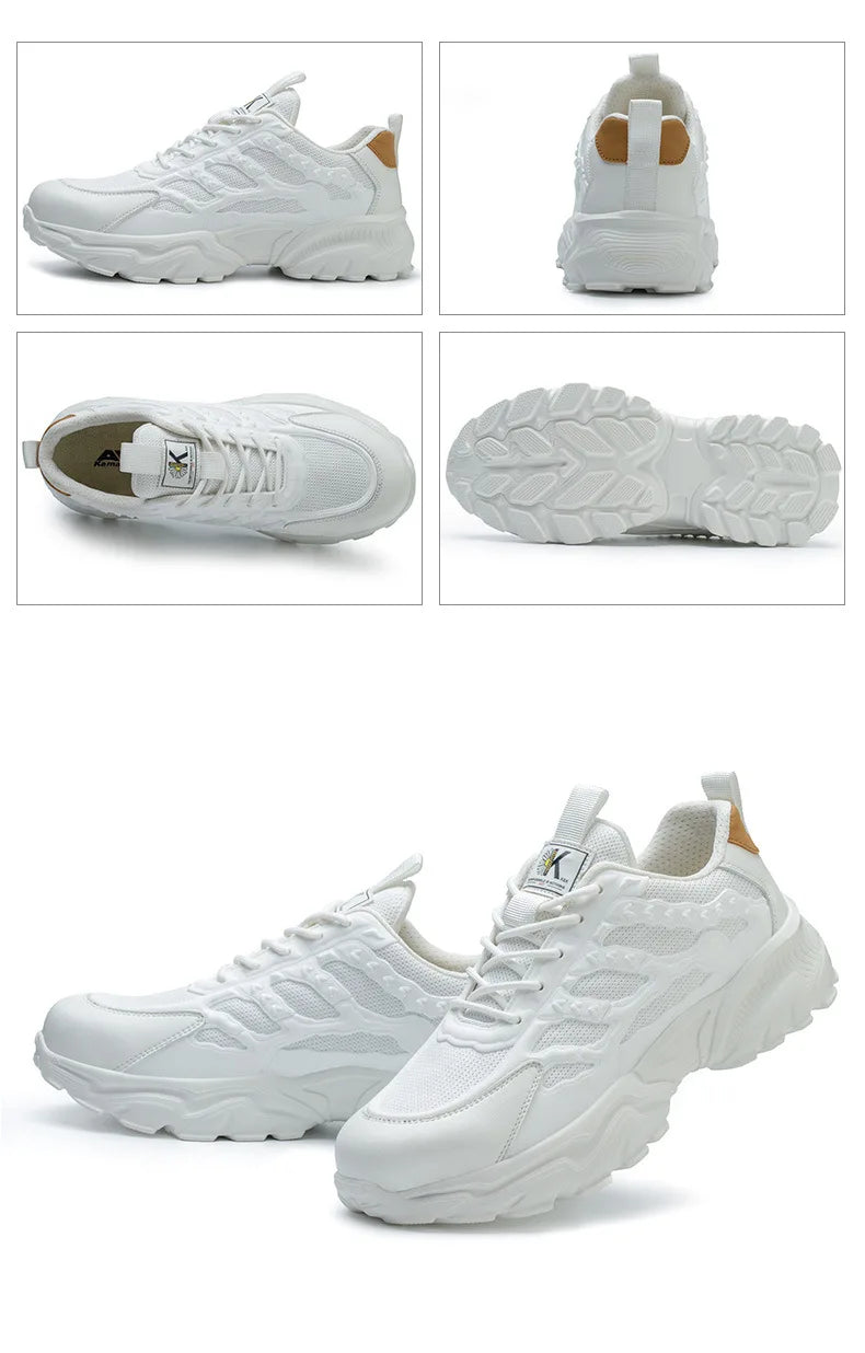 Women Safety Shoes Protective Security Sneakers
