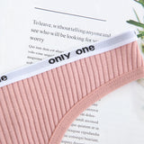 Women Plus Size Cotton Thongs