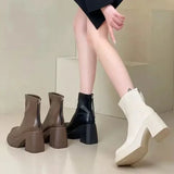 Women Ankle Boots Fashion Short Booties