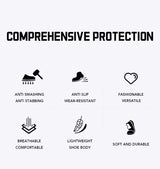 Women Safety Shoes Breathable Fashion Sneakers
