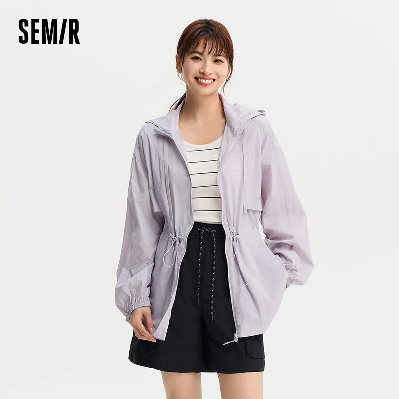 Women's Sun Protection Waterproof Summer Jacket
