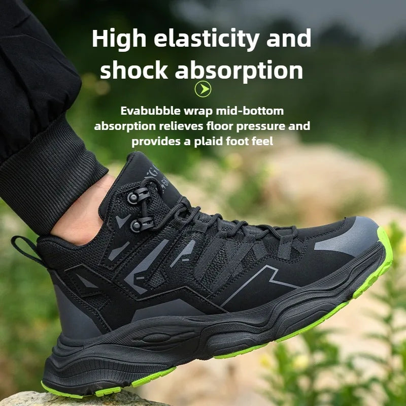 Women Safety Boots Lightweight Protective Shoes