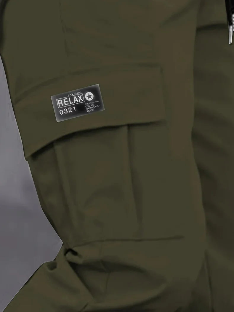 Men Ice Silk Cooling Cargo Pants