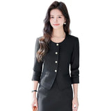 Women Business Work Skirt Suit