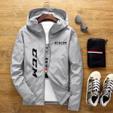 Men Lightweight Hooded Casual Jacket