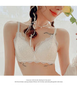 Women Vintage Lift Bra Set
