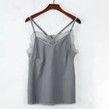 Silk Satin Tube Top Sleeveless Camisole