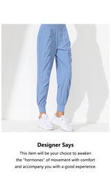 Hearuisavy Loose Quick-Dry Yoga Pants – Pleated Jogging Capris with Pockets