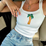 Glitter Beaded Crop Vest