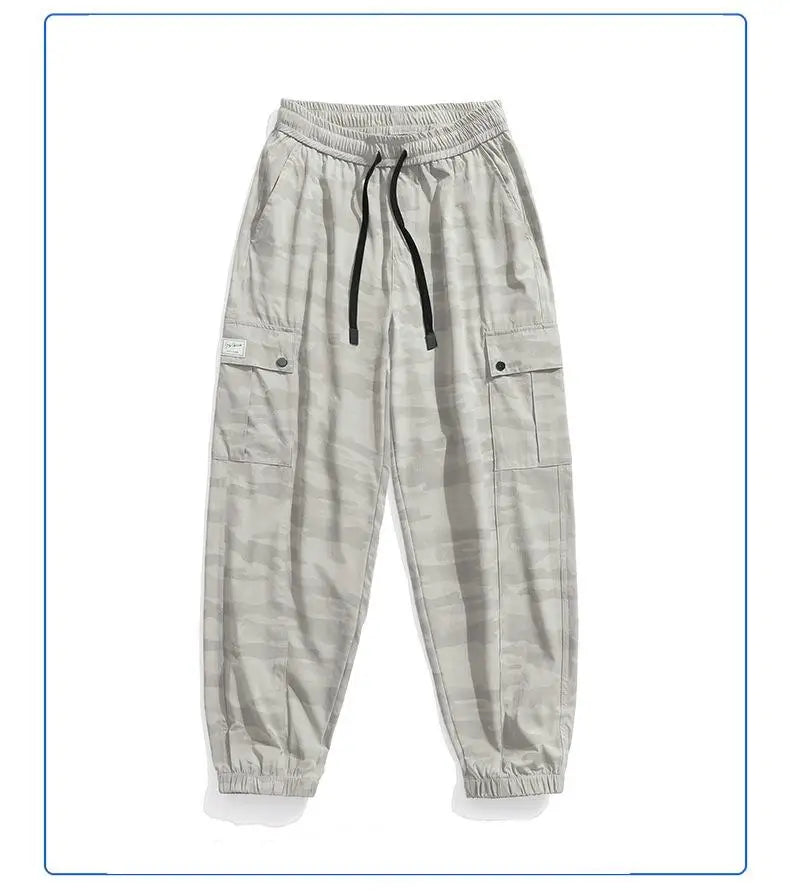 Plus Size Camouflage Cargo Pants