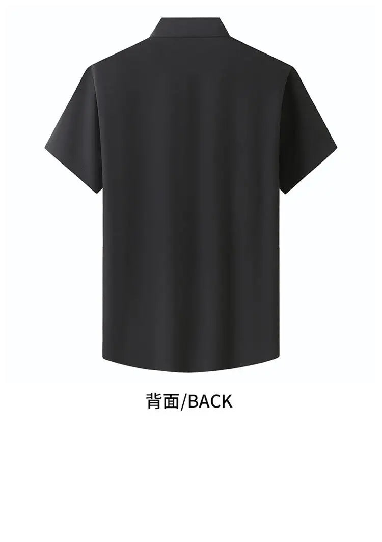 Men Plus Size Work Shirt