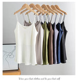 Double Layer Mulberry Silk Camisole Top