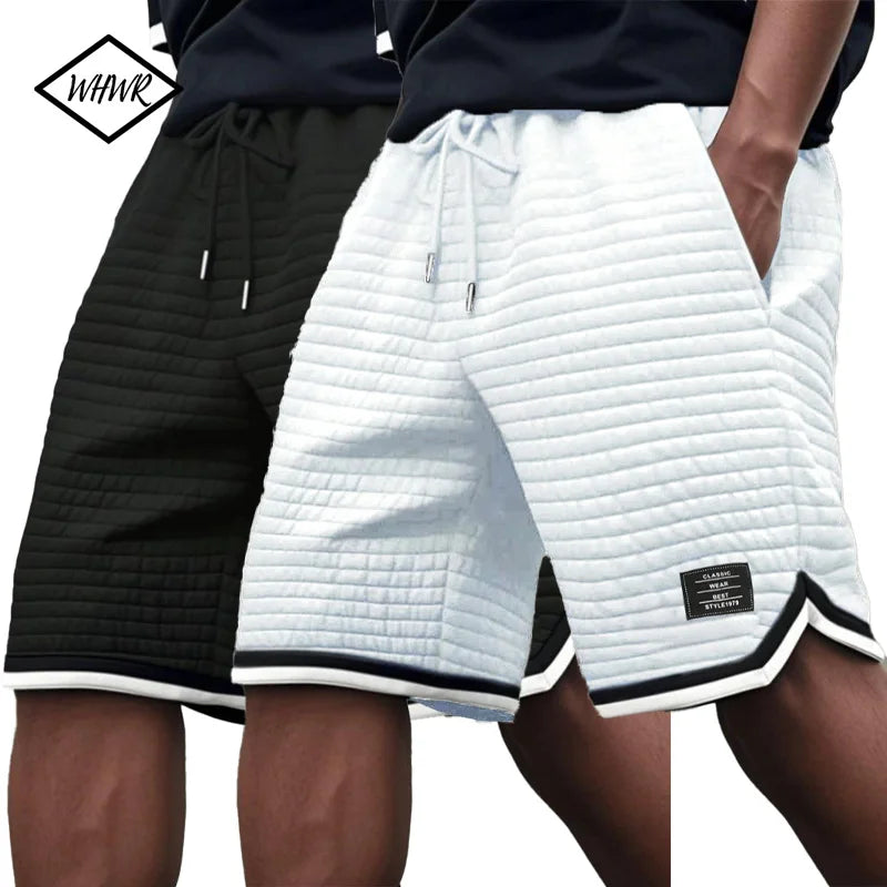 Men's Plus Size Knit Plaid Shorts – Baggy Cargo