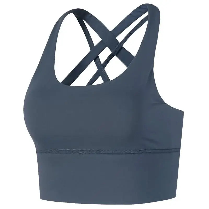 Women Cross Back Sports Bra Plus Size