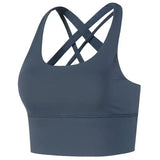Women Cross Back Sports Bra Plus Size