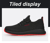 Manlegu Air Mesh Lightweight Safety Sneakers