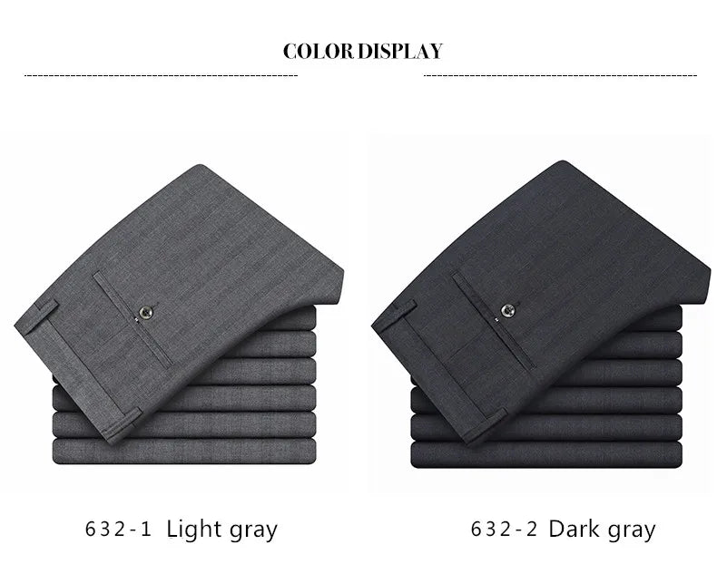 Men Striped Business Shorts