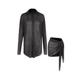 Women Yoga Shorts Top Set