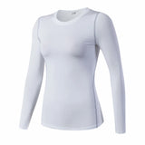 Women Long Sleeve Quick Dry Yoga Top