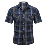Men Plaid Casual Shirt