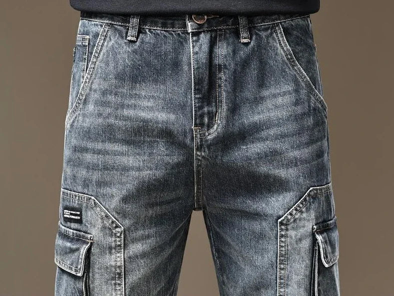 Men's Plus Size Loose Baggy Jeans