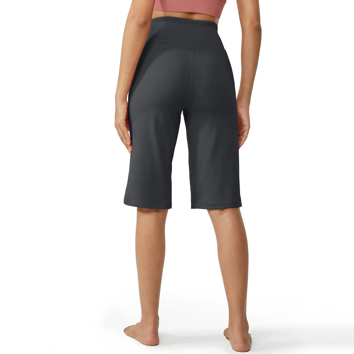 Women Capri Pants with Pockets Yoga Fit