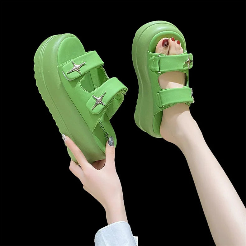 Designer Platform Flip Flops – Summer 2025